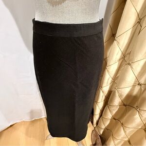 Vintage Gap A-Line Black Corduroy Skirt Sz 2